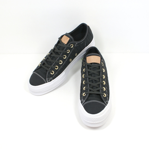 Converse Shoes - Converse LIFT Low Top Sneakers Almost Black NEW